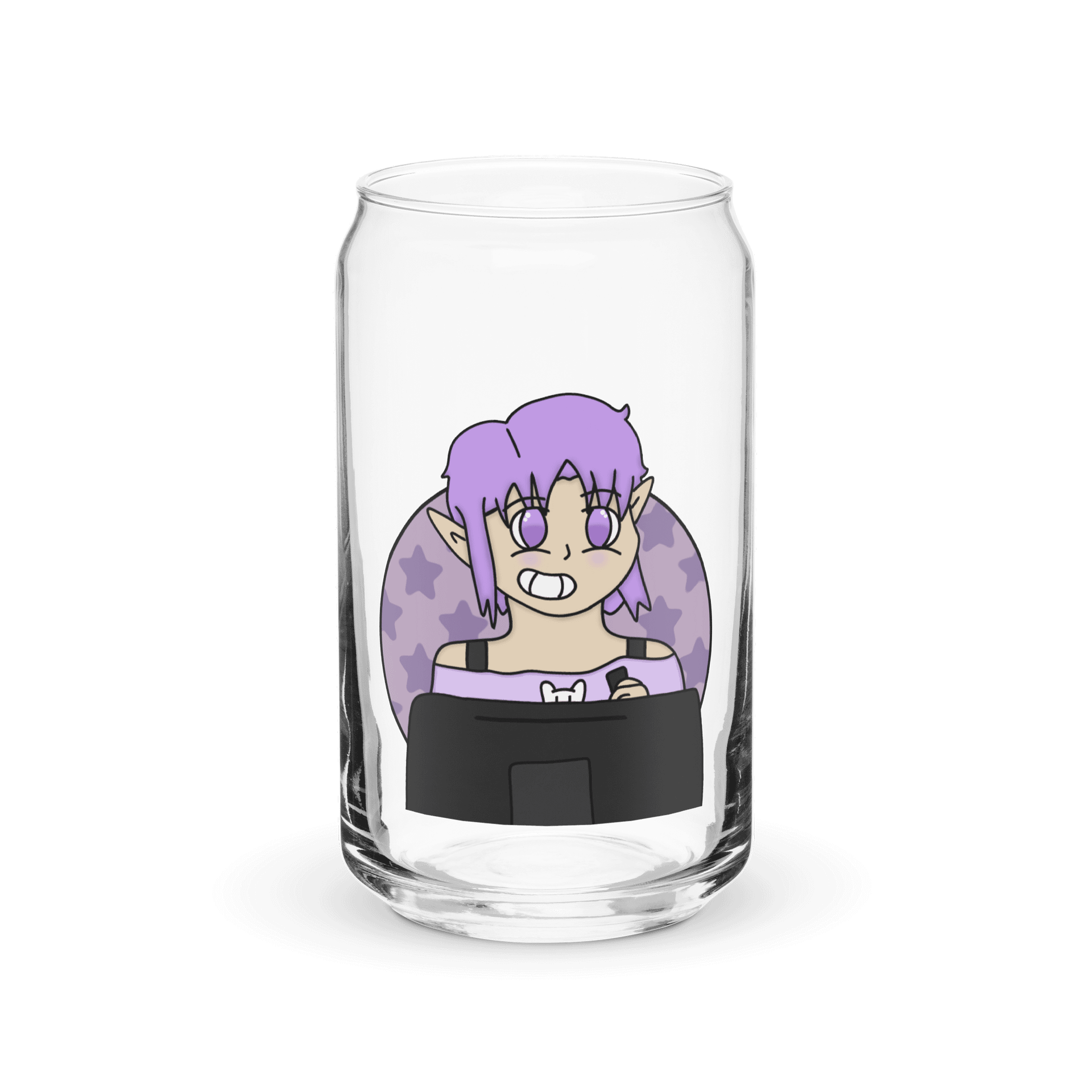 loki drawing drinking glass product image (1)