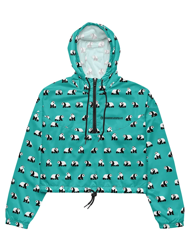 Pandas Are Here Cropped Windbreaker (Women’s) product image (1)