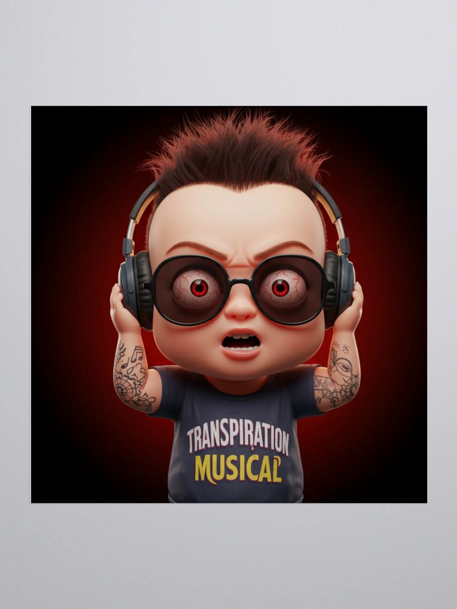 STICKER TRANSPIRATION MUSICAL product image (1)