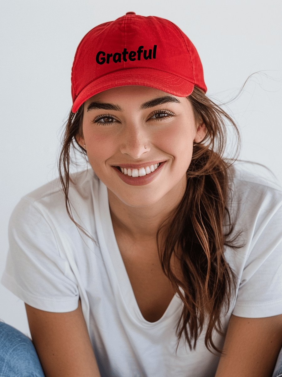 “Grateful” My Vibe Baseball Hat product image (1)