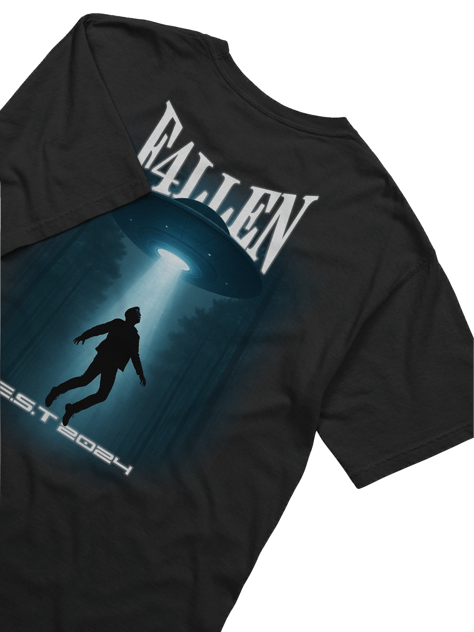 F4LLEN UFO T-SHIRT [ BLACK ] product image (5)