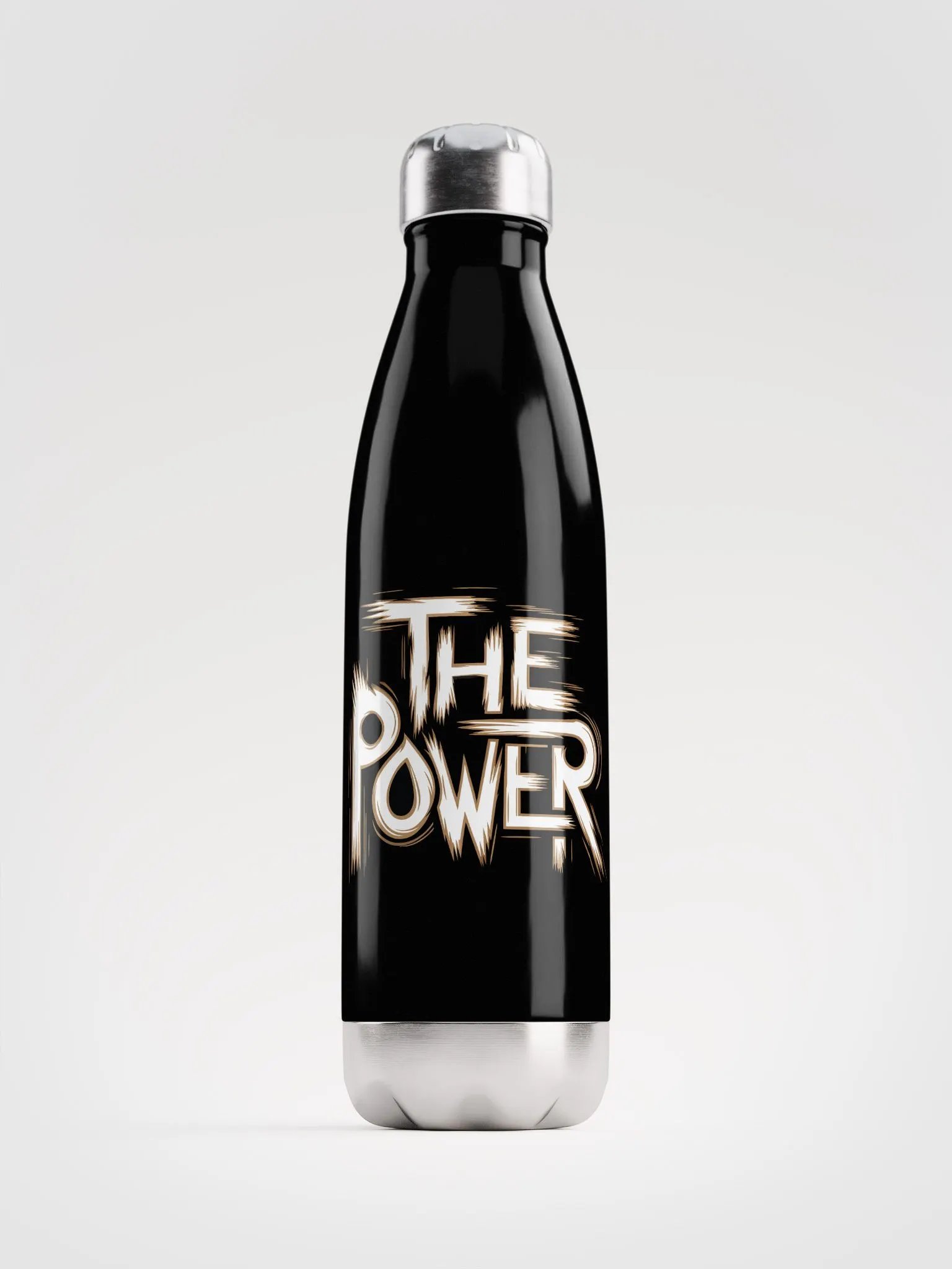 The Power Stainless Steel Water Bottle product image (1)