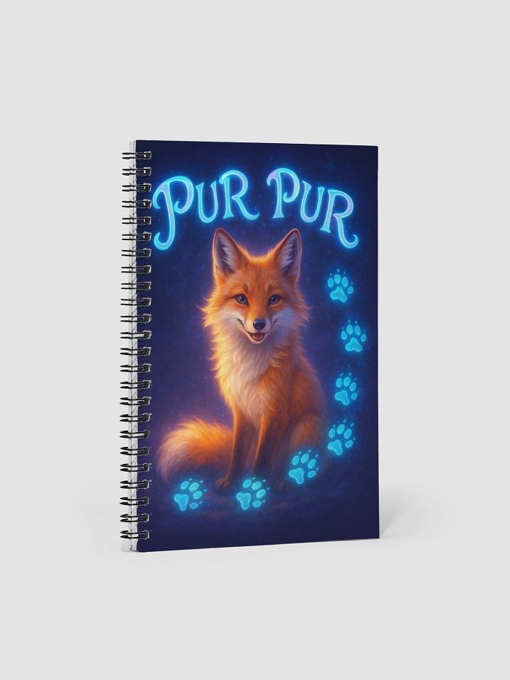 Pur Pur Fox Spiral Notebook product image (1)