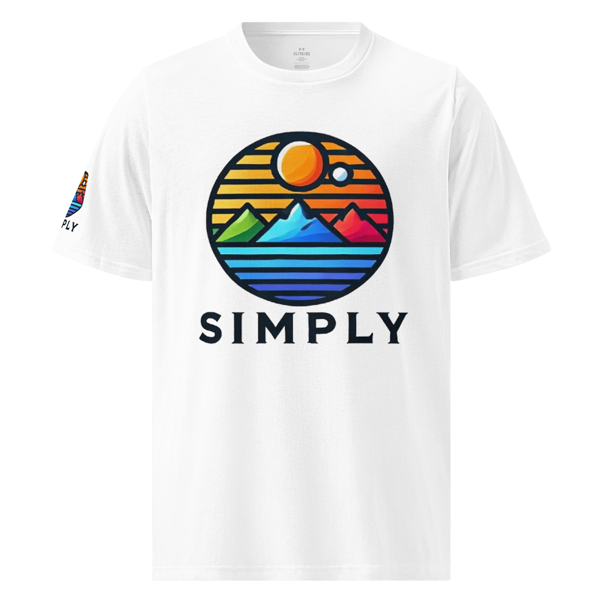 Simply Me Sunrise Athletic Tee product image (1)