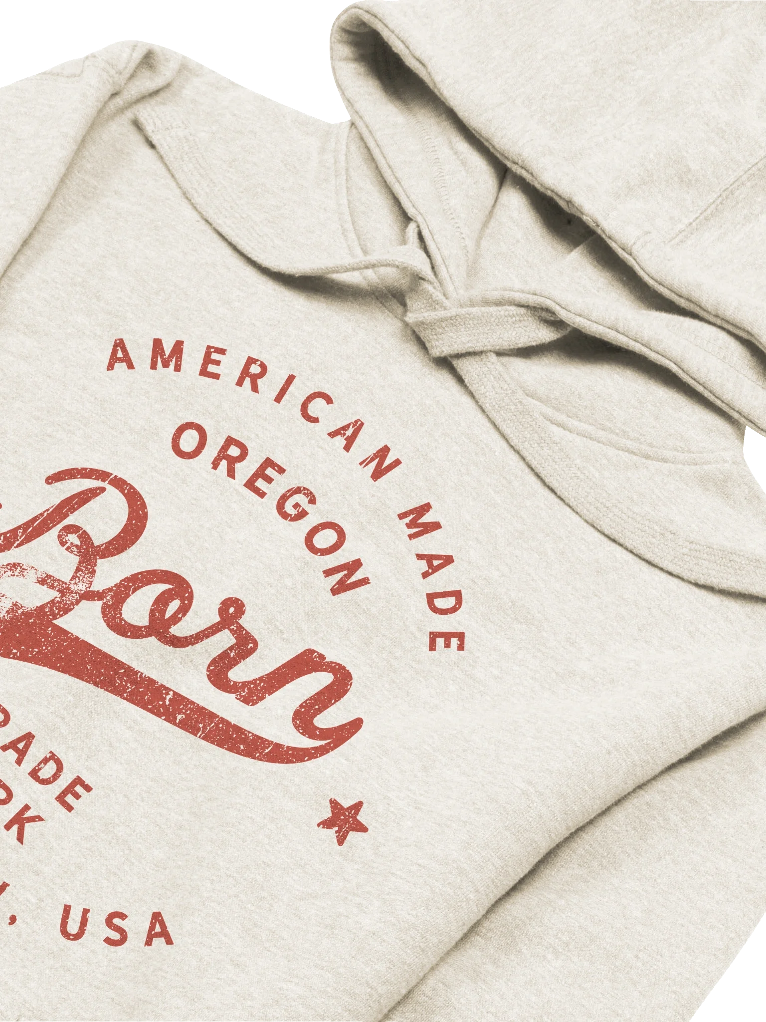 American Made Oregon Born Hoodie product image (2)