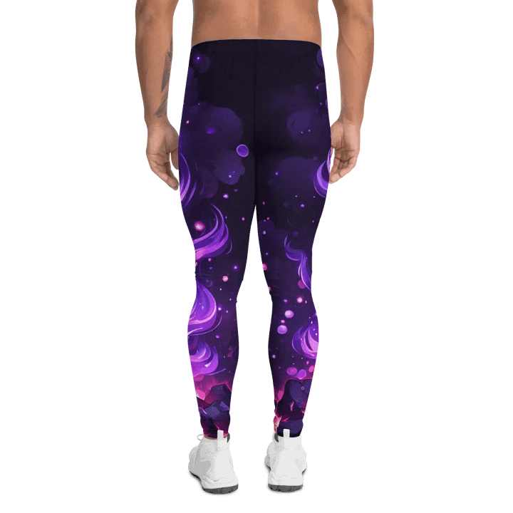 Mystical Flames Men's Leggings | AI Design product image (2)