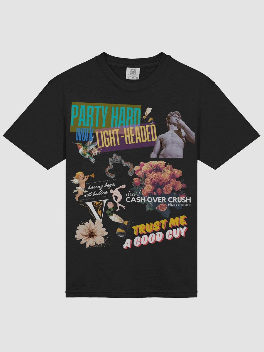Eclectic Art Collage Cotton Tee product image (43)