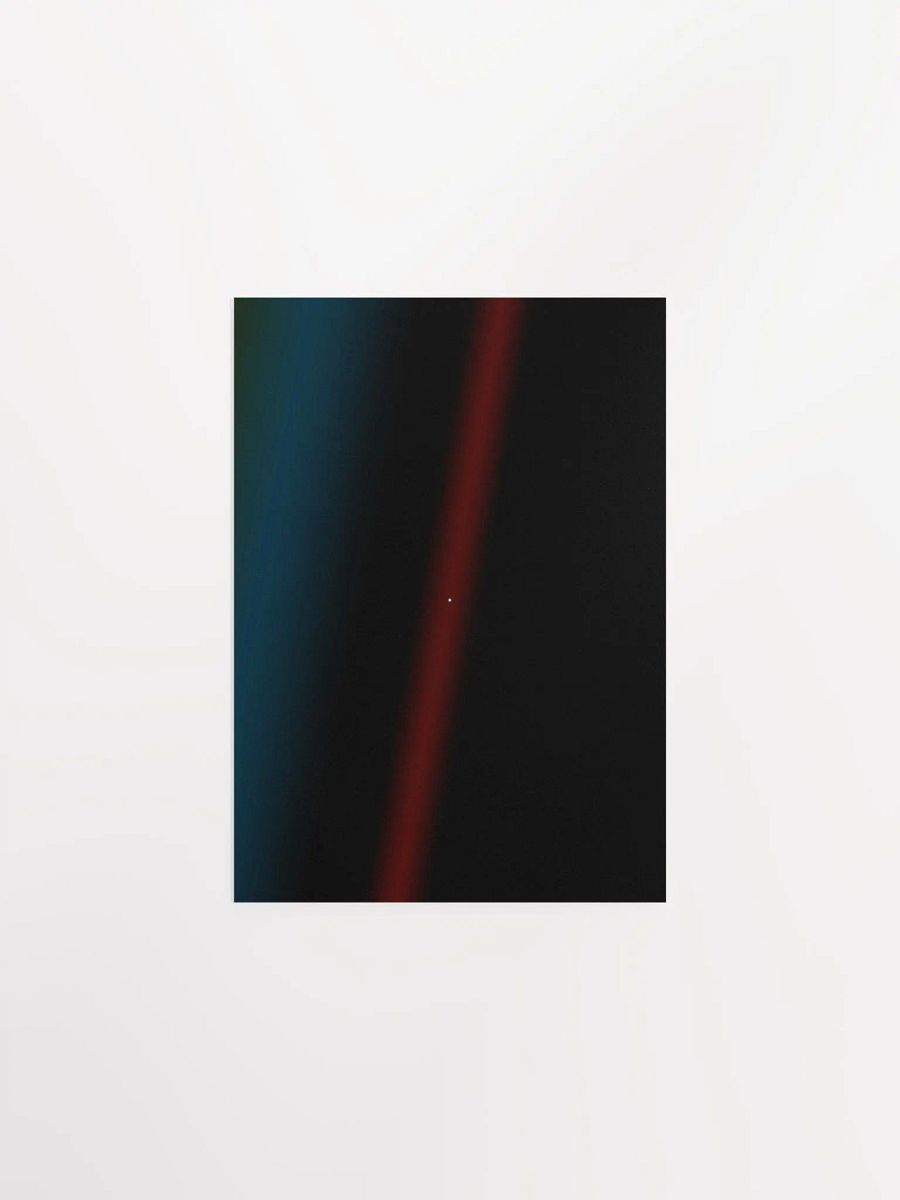 Pale Blue Dot poster, NASA Voyager 1, 1990 — Space poster product image (7)