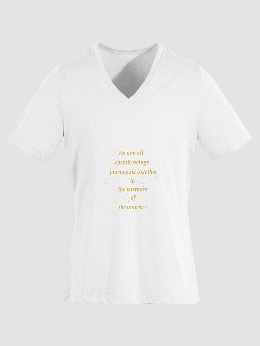 Cosmic Journey Relaxed V-Neck Tee product image (3)