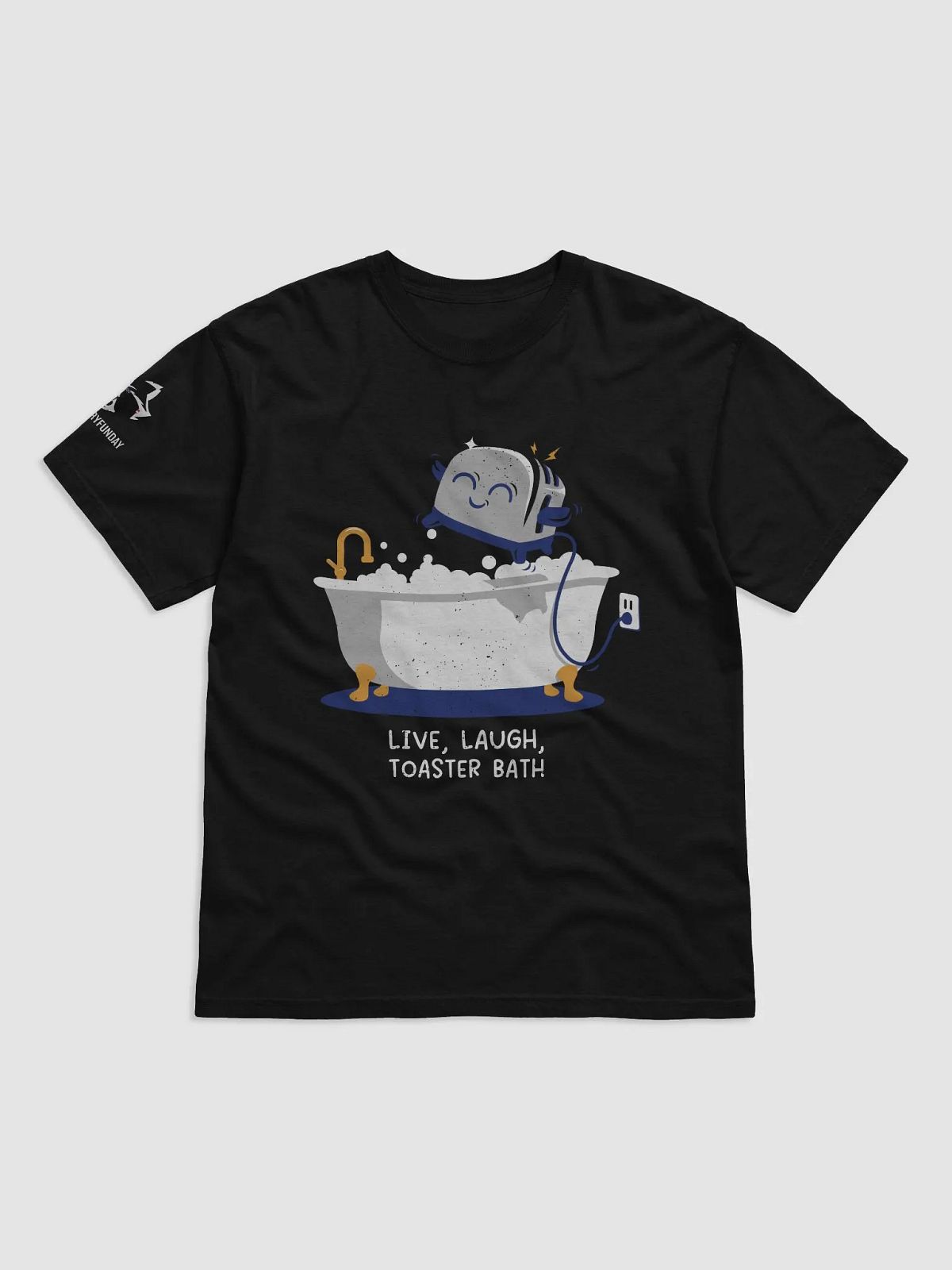 【SALE／10%OFF Men's Bath Toaster Laugh, Live, Tee MandatoryFunDay | Tシャツ(半袖+袖なし)
