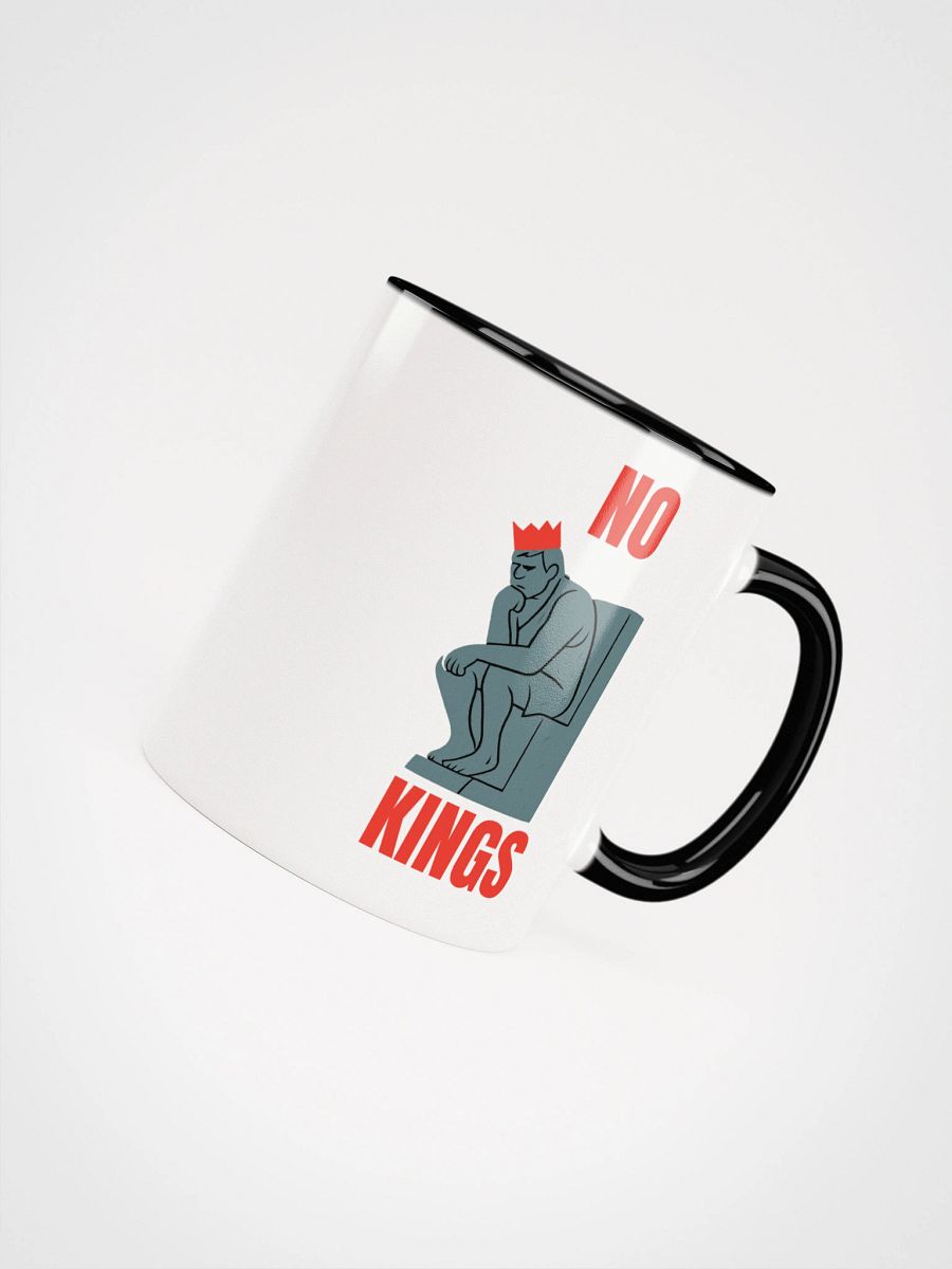 No Kings (Throne Variation) Accent Mug product image (8)
