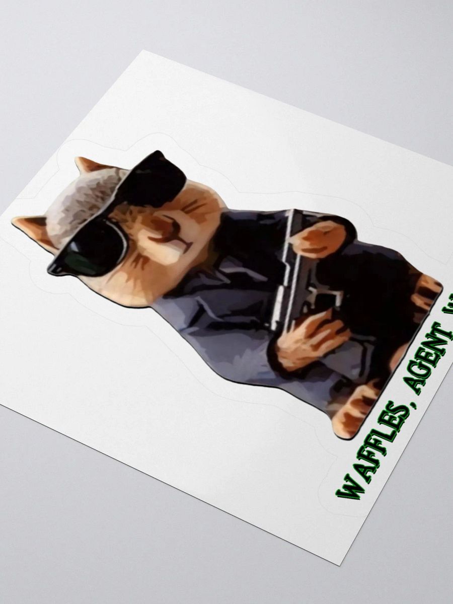 Agent Waffles - Sticker product image (8)