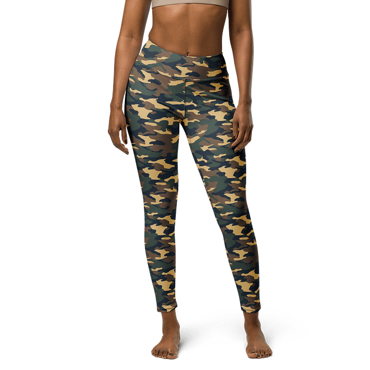 Camo Print Women’s Leggings product image (1)
