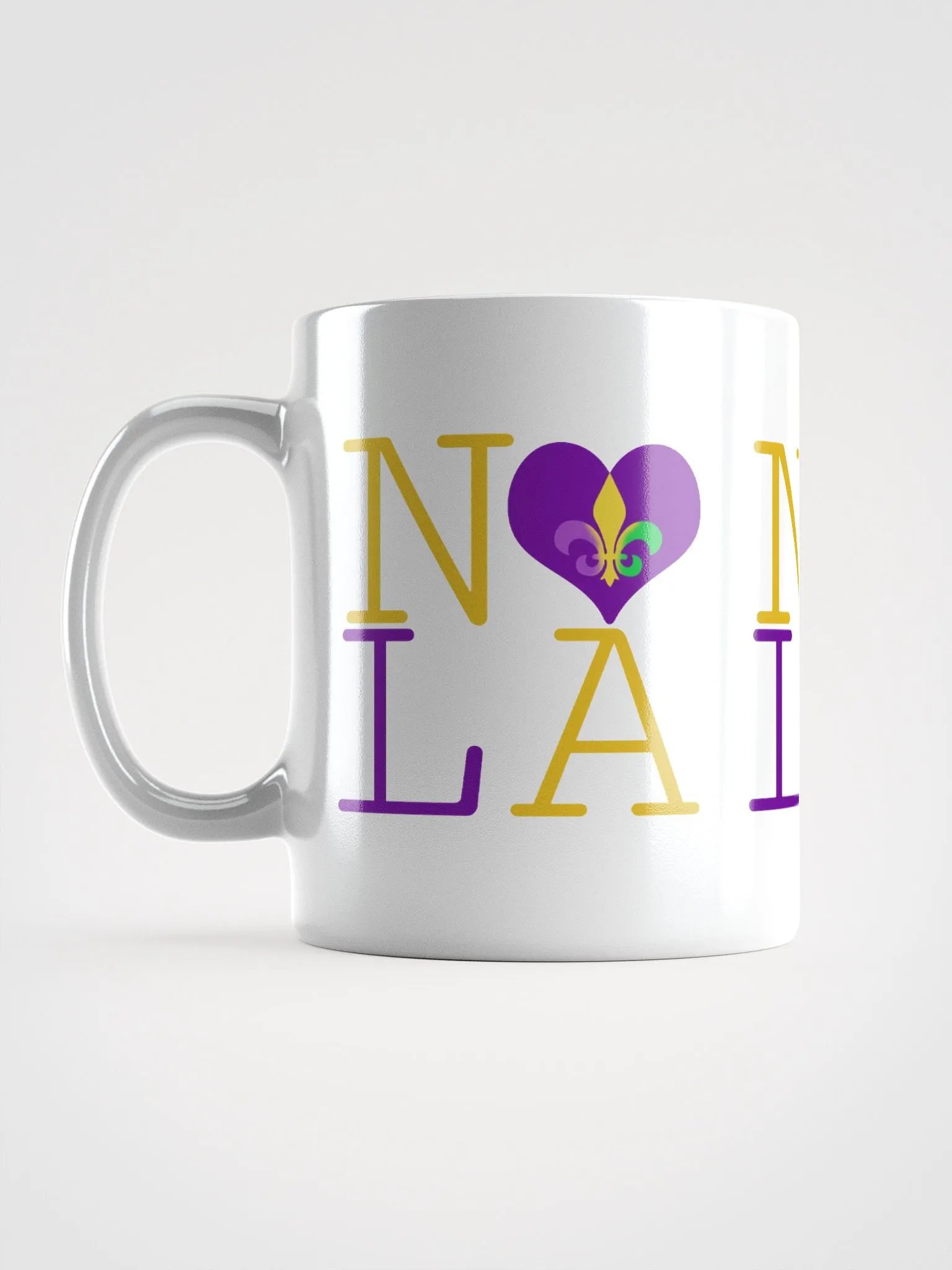 I LOVE NOLA **BIGSHOT MUG** (MARDI GRAS 3) product image (16)