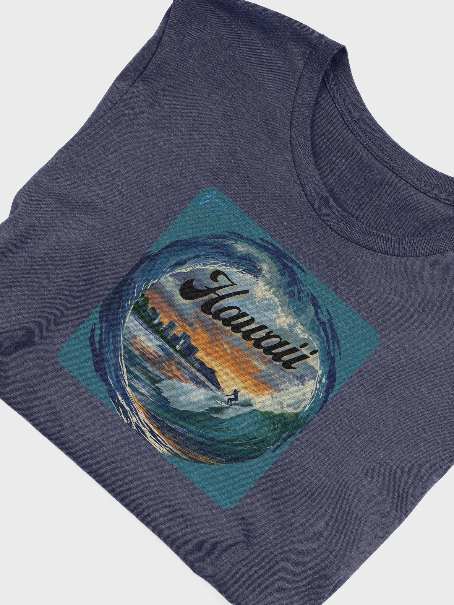 Jimee Vic’s Waikiki Sunset Surfer Tee product image (1)
