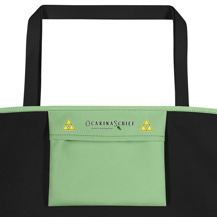 Healing In Progress All-Over Print Large Tote Bag w/ Pocket product image (2)