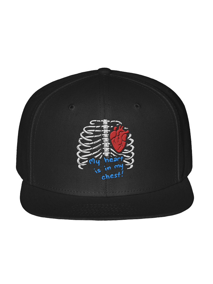 Snapback Cap - My Heart is in My Chest V1 product image (1)