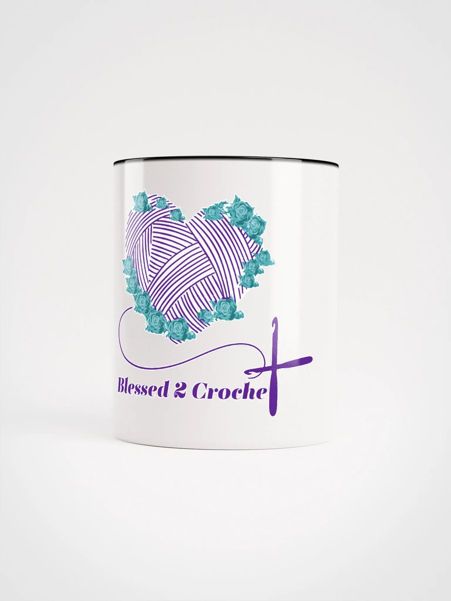 Blessed2Crochet Logo Mug product image (67)