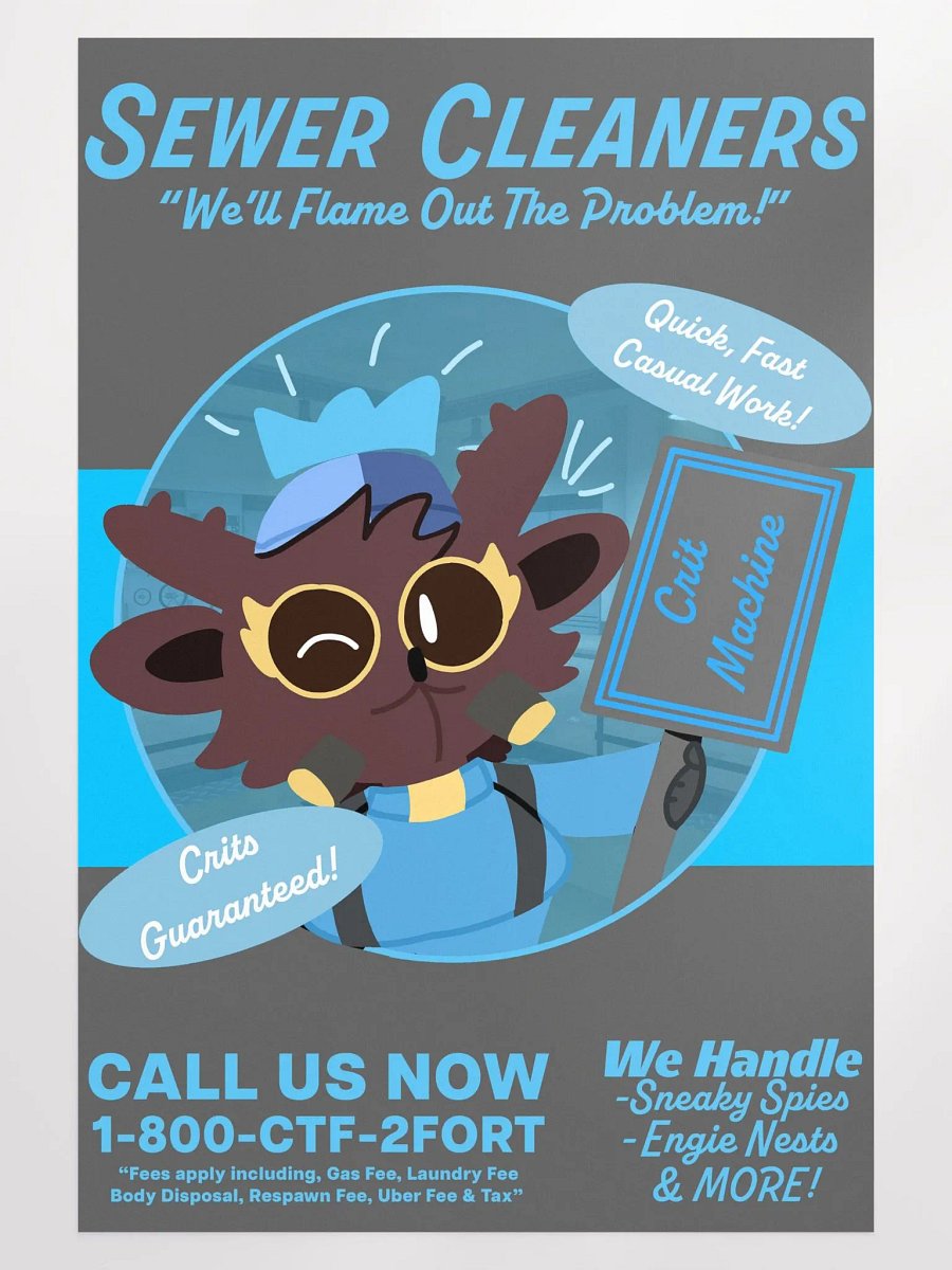 Sewer Cleaners Poster product image (1)