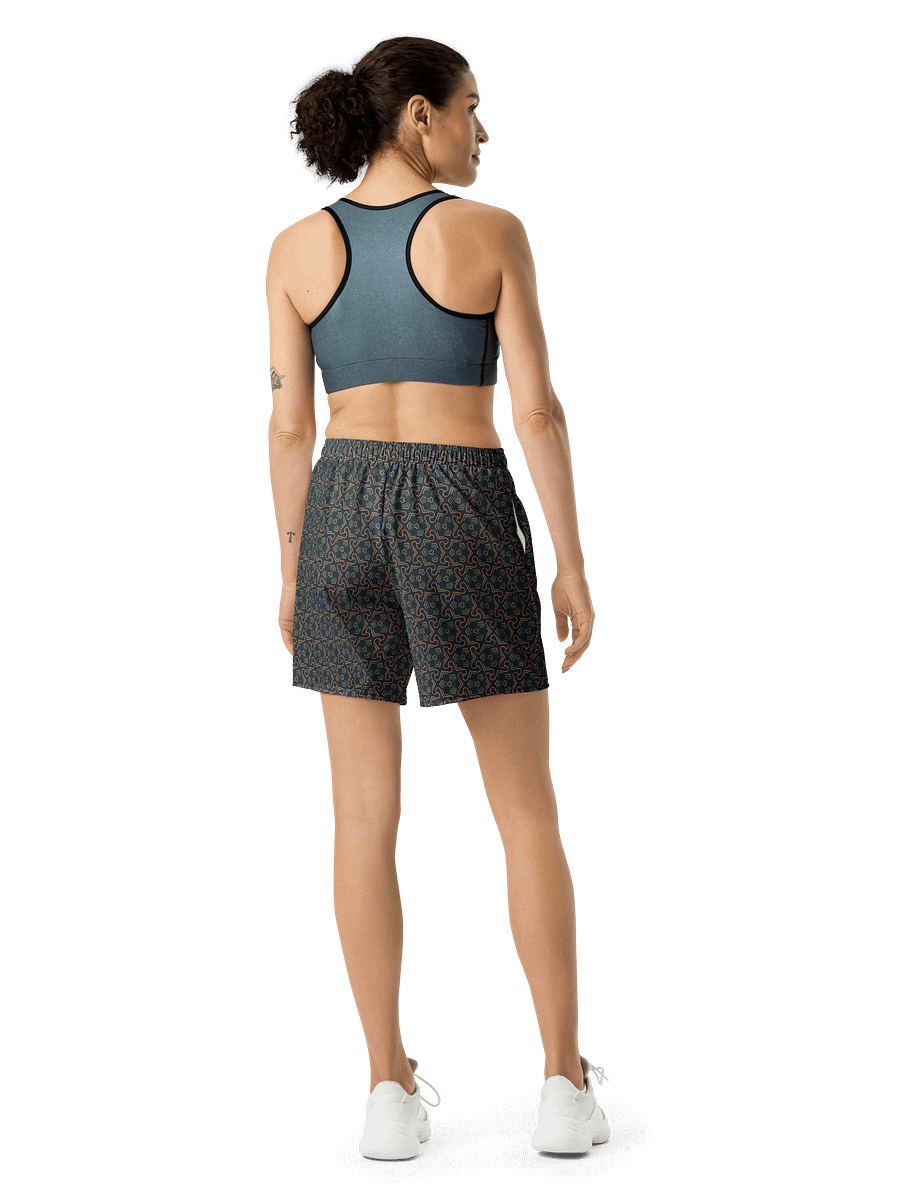 Groovy Grove Geometric All Over Print Unisex Athletic Long Shorts product image (7)