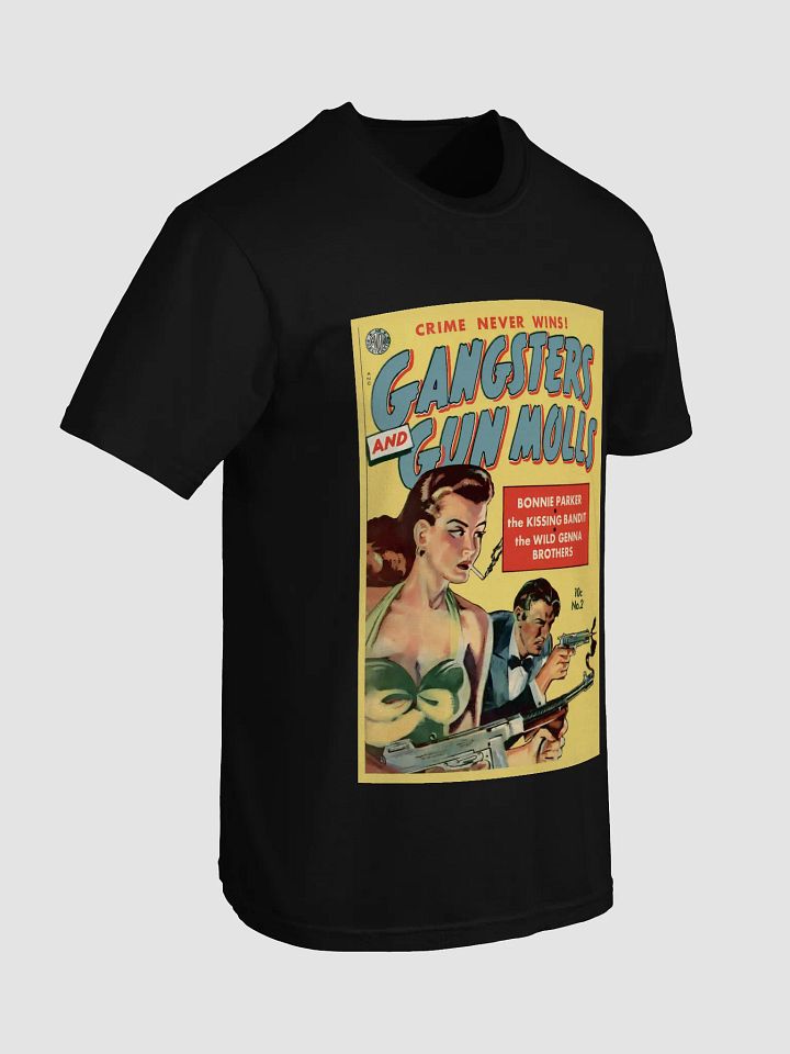 Gangsters and Gun Molls Vintage Comic T-Shirt product image (2)