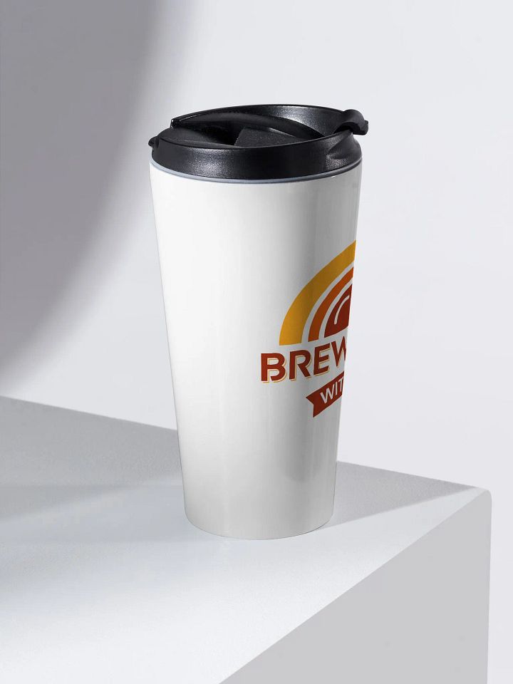 Brew Time Stainless Steel Travel Mug product image (2)