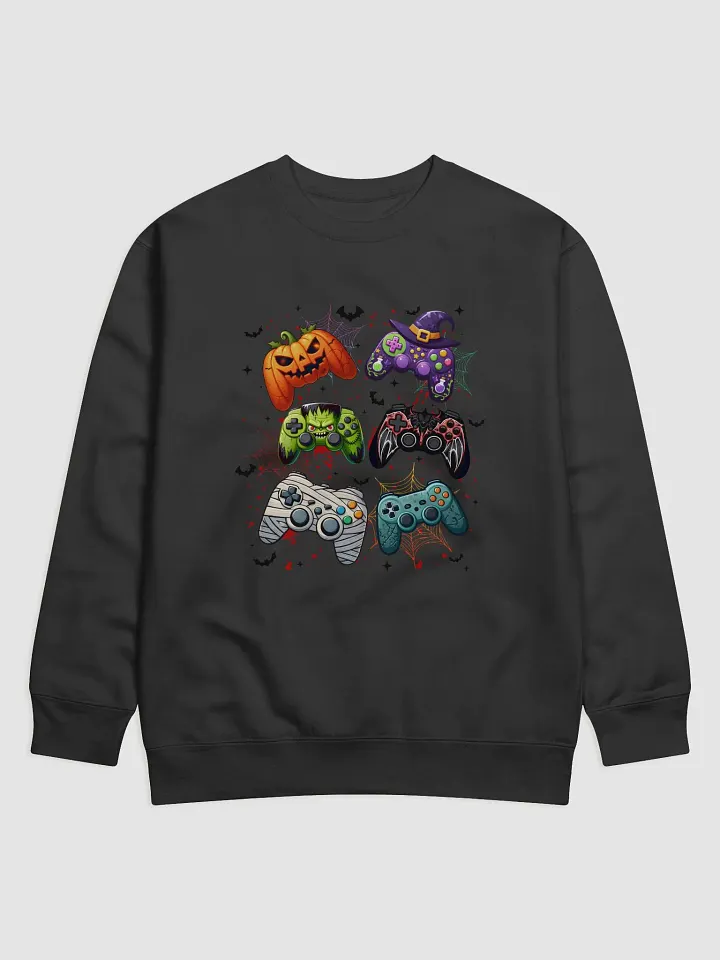 Spooky Gaming Controllers Premium Sweatshirt product image (8)