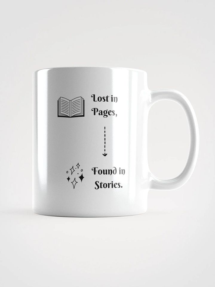 "Lost in Pages, Found in Stories" – The Perfect Mug for Book Lovers! product image (3)