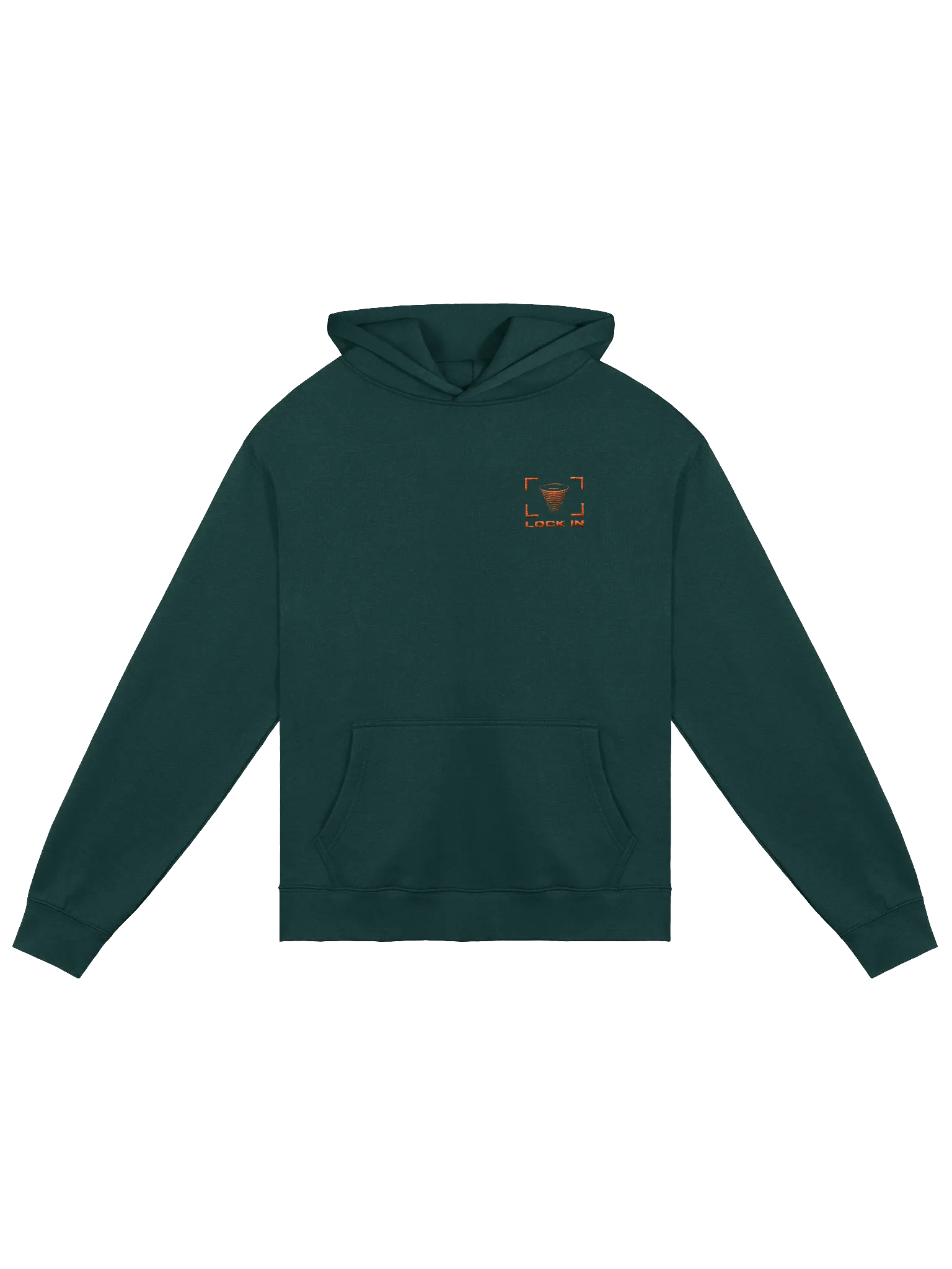 "Lock In" Embroidered Hoodie product image (1)