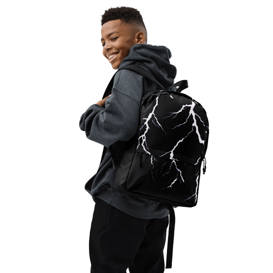 Lightning Backpack (BLACK) product image (7)
