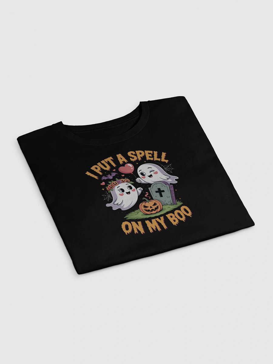 I Put A Spell On My Boo Funny Halloween Women's Crop Top product image (3)