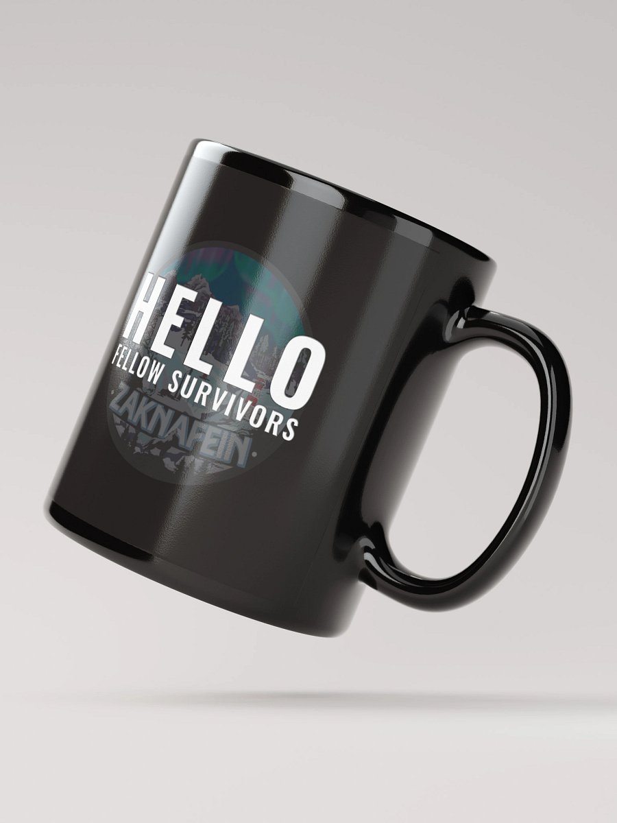 Hello Fellow Survivors - Zaknafein Black Mug product image (3)
