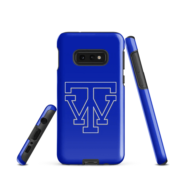 Thomas Walker TW Logo Blue Samsung Phone Case product image (3)
