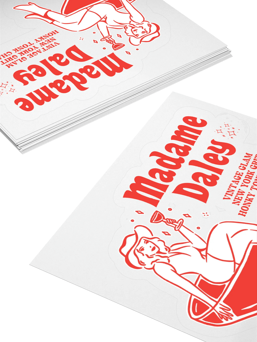 Die-cut Sticker: Cheers Darlin' product image (12)