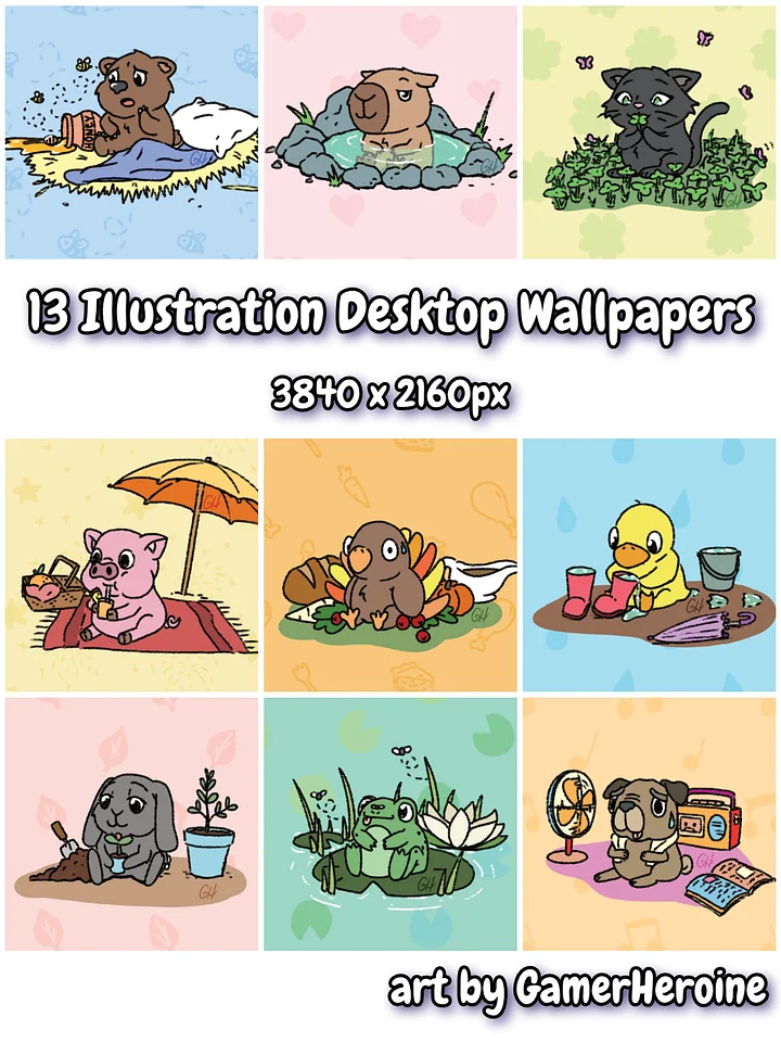 Animal Illustration Desktop Wallpapers product image (2)