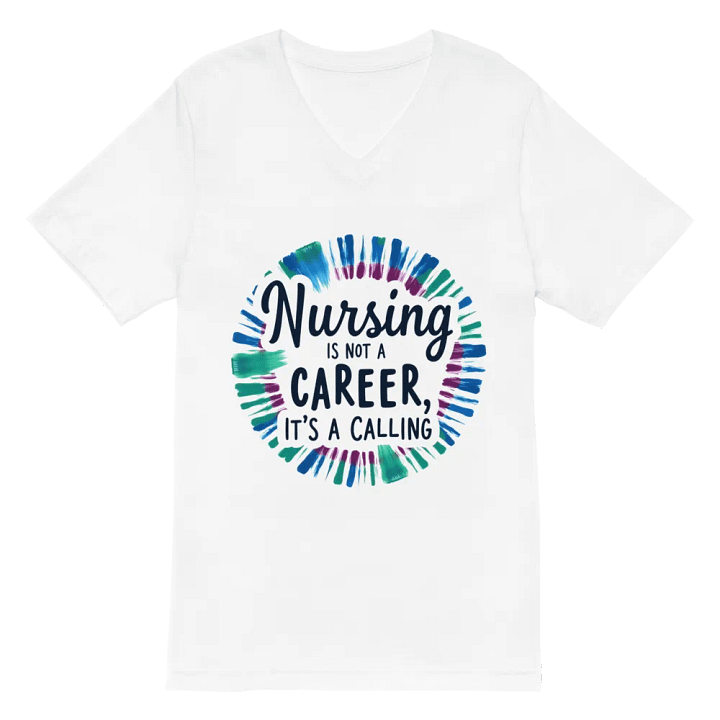 Calling in Comfort: Nursing V-Neck Tee product image (2)