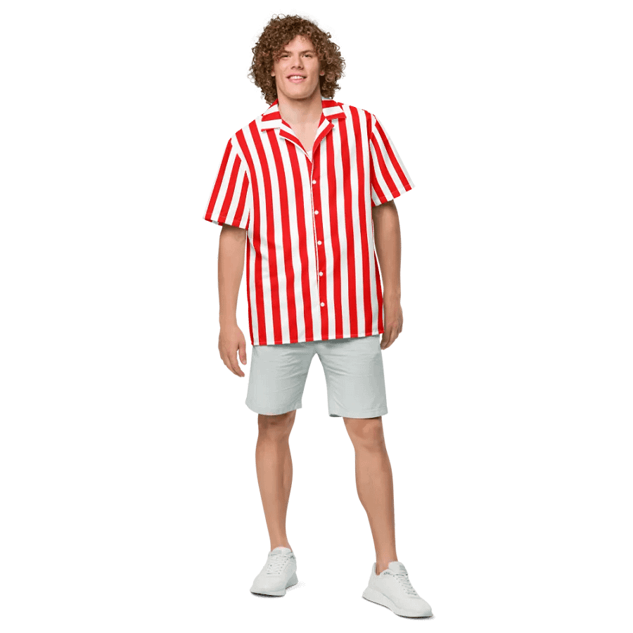 Breezy Cabana Stripes Hawaiian Shirt product image (12)