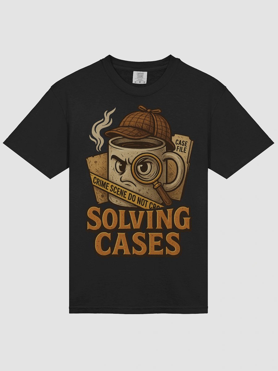 Solving Cases - Heavyweight T-Shirt product image (4)