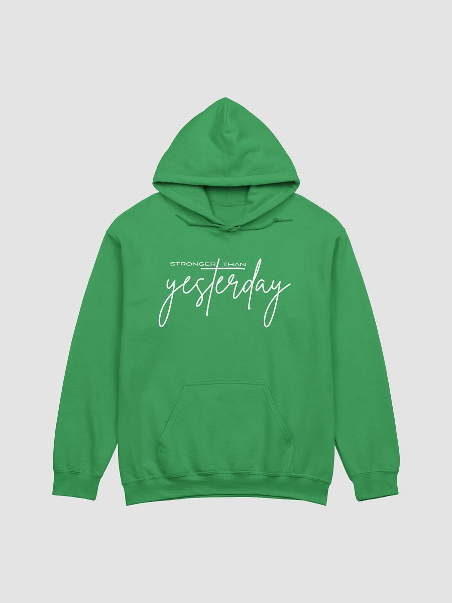 Stronger Than Yesterday Gildan Hoodie product image (4)