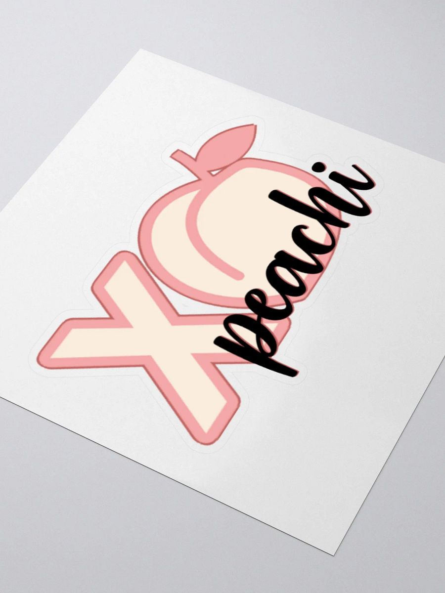 xoPEACHI Logo Sticker product image (3)