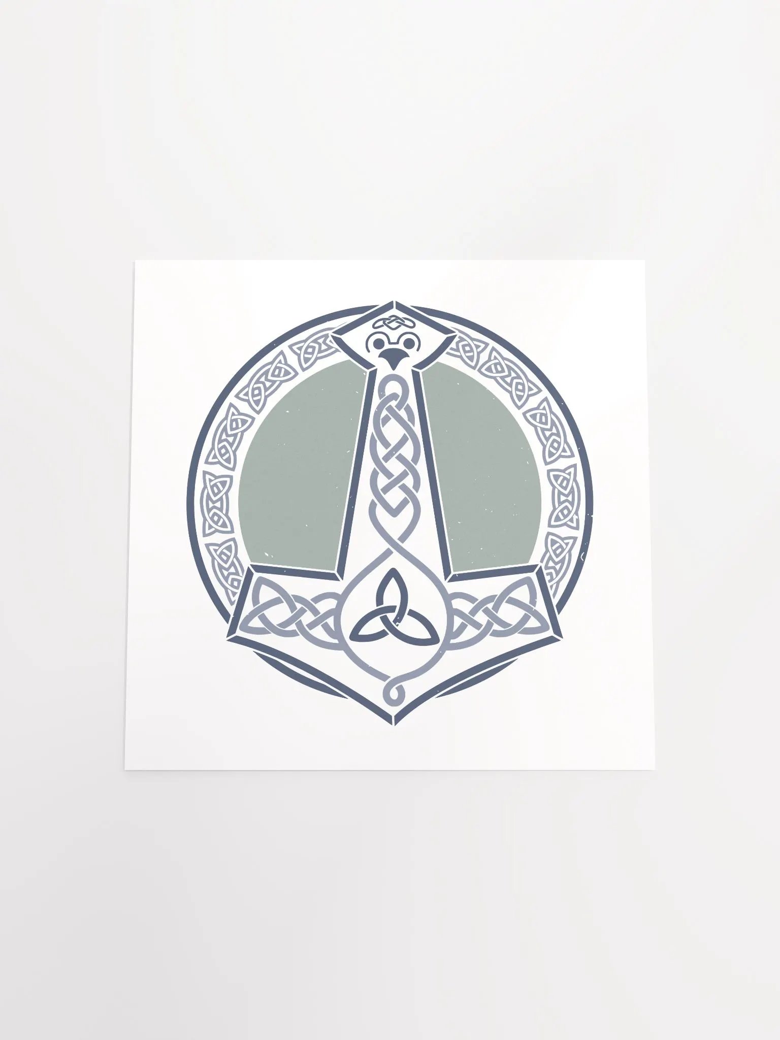 Blue Mjölnir Poster product image (16)