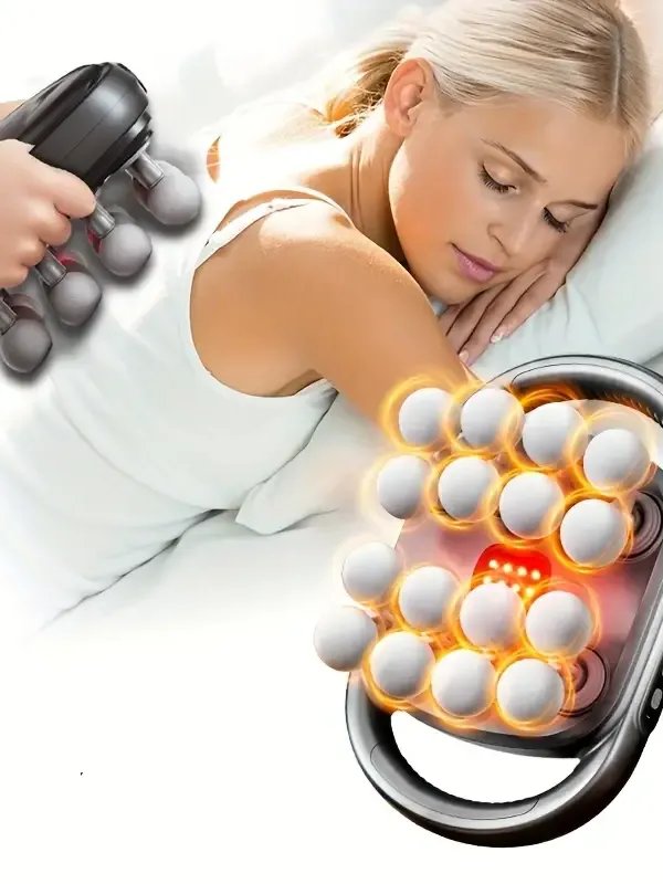 16-Head Flesh Gun Massage Device, Deep Tissue Muscle Instrument. product image (1)