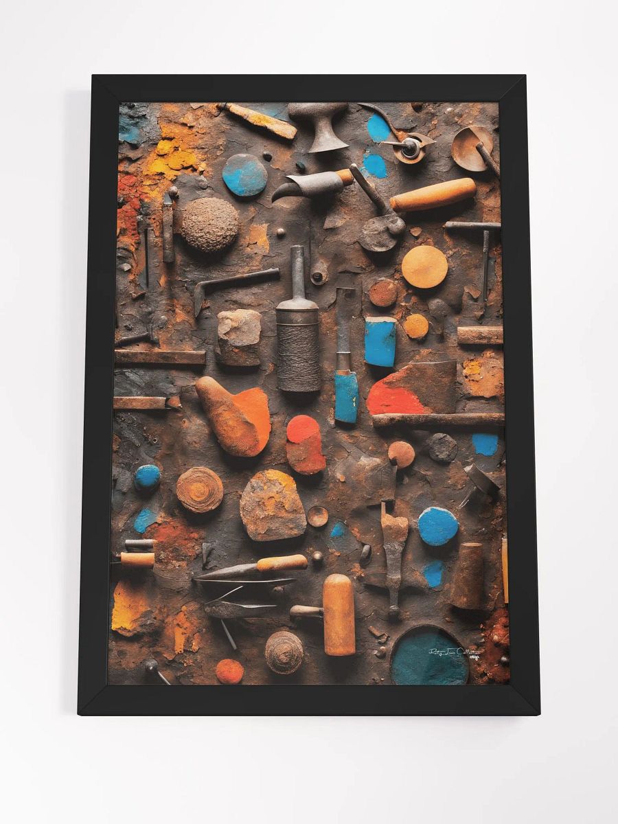Rustic Wall Decor | Unique Rusty Iron Artwork | Modern Home Decor product image (5)