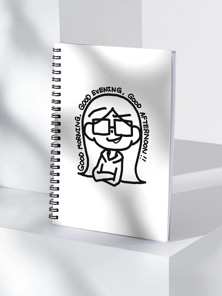 Good Morning, Good Evening, Good Afternoon Notebook product image (1)