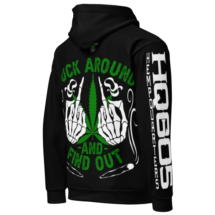 Hemp Quarters Cannabis/FAFO Hoodie product image (5)