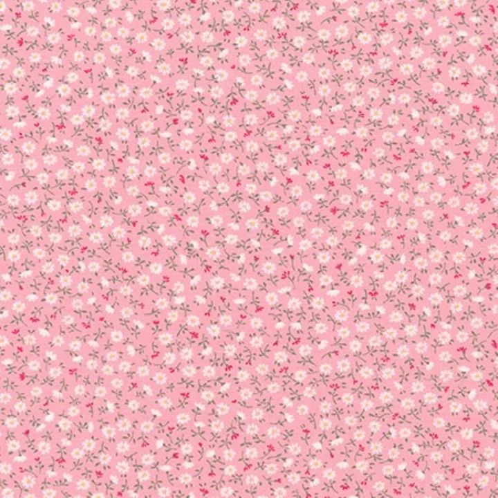 Girl long full skirt pink floral with ruffle modest size 2 3 4 5 6 7 8 10 12 14 product image (2)