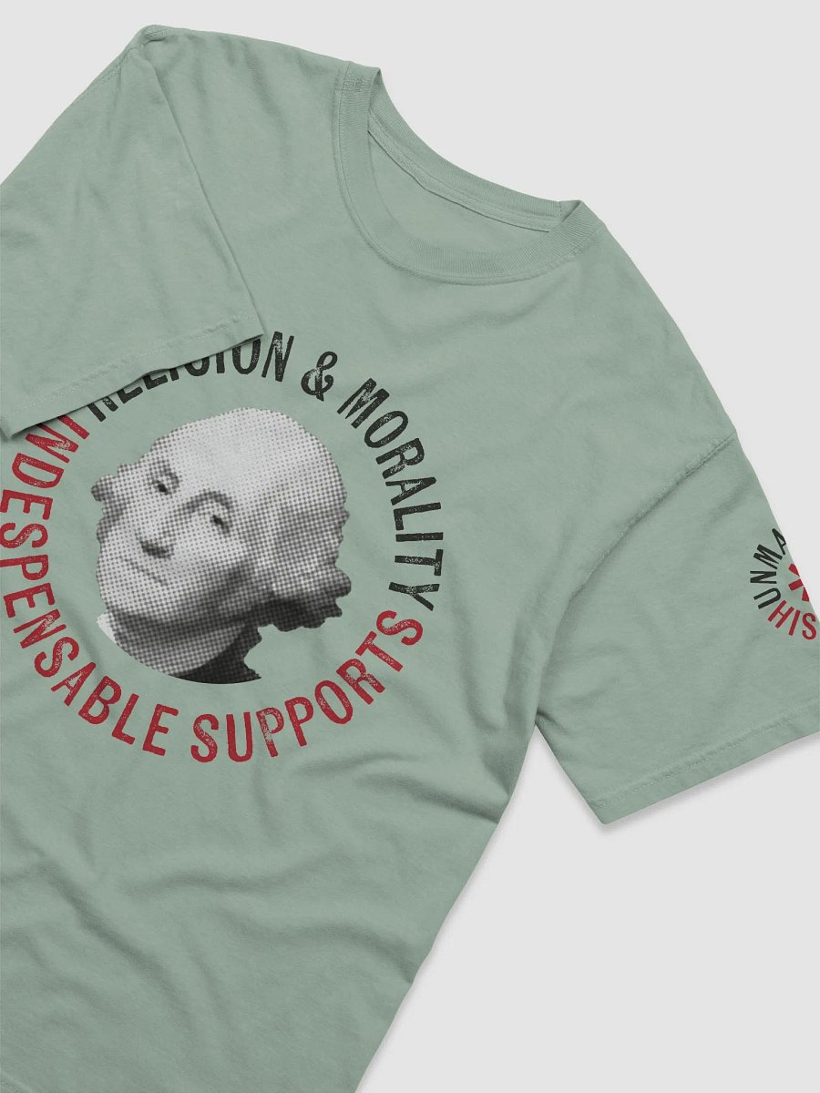 Washington Quote Circle T-Shirt - Light product image (3)