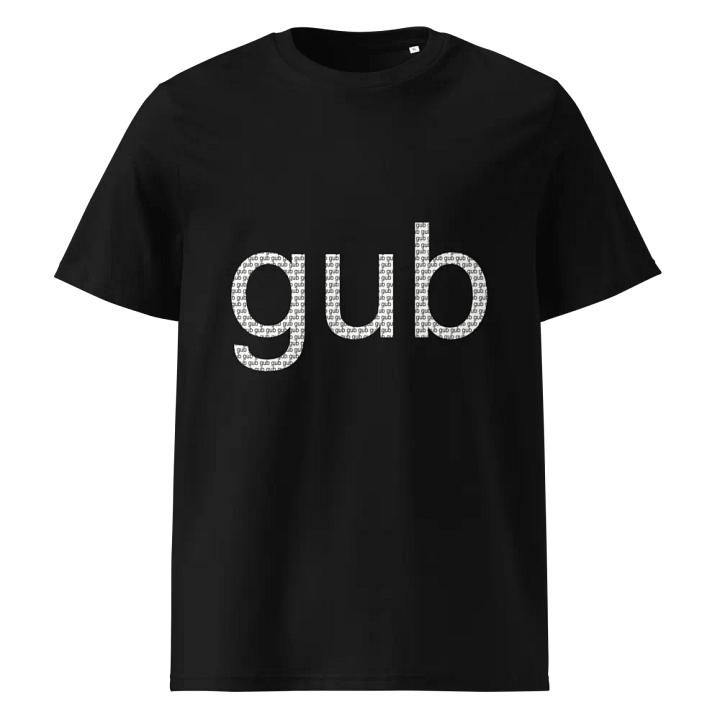 Gubception Black Tee product image (1)