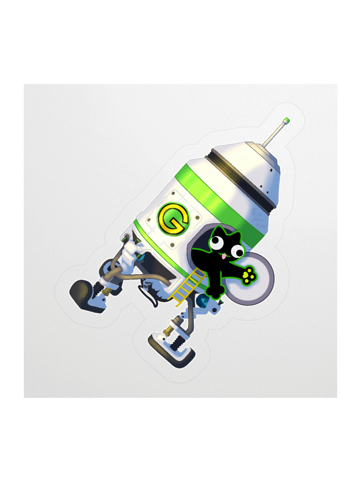Sticker - DerpCat II Rocket product image (2)