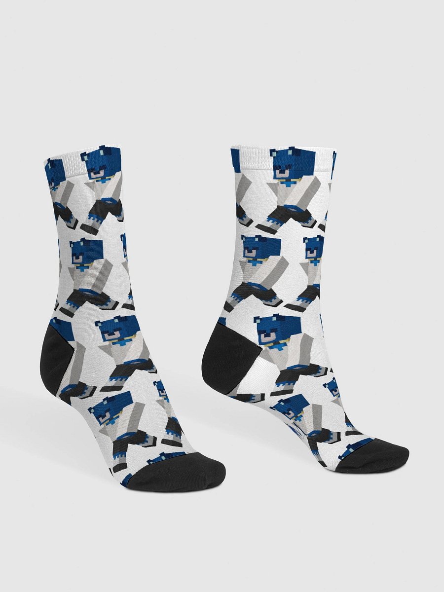 Jewels Bear Minecraft Socks product image (3)
